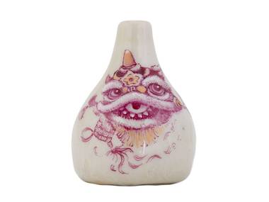 Vase handmade Moychay 'Chinese dragon' # 45910 ceramichand painting