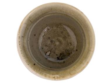 Cup handmade Moychay # 45987 wood firingceramic 155 ml