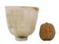 Cup handmade Moychay # 45990 wood firingceramic 110 ml