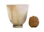 Cup handmade Moychay # 45993 wood firingceramic 97 ml