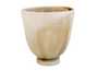 Cup handmade Moychay # 45993 wood firingceramic 97 ml