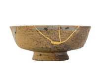Cup kintsugi handmade Moychay # 46078 ceramic 40 ml