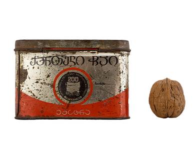 A rare tin can Tbilisi tea-making factory Interstate standard 1938-73 # 46179