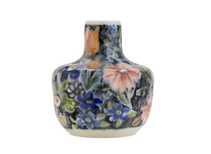 Vase handmade Moychay 'Flowers' # 46340 ceramichand painting