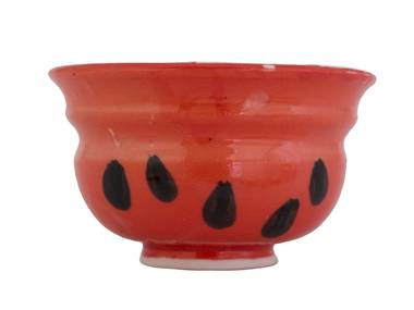 Cup handmade Moychay # 46586 ceramichand painting 55 ml