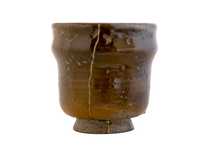Cup kintsugi handmade Moychay # 46833 ceramicwood firing 70 ml