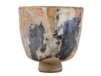 Cup handmade Moychay # 47054 wood firingceramic 147 ml