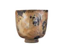 Cup handmade Moychay # 47231 wood firingceramic 170 ml