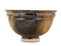 Cup handmade Moychay # 47247 wood firingceramic 112 ml