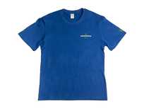T-shirt "Moychay" blue хлопок