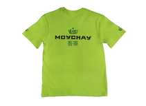 T-shirt "Moychay" light green хлопок